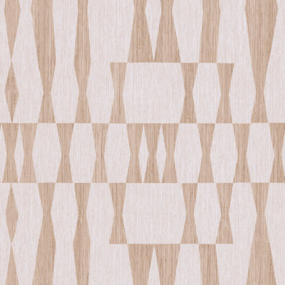 Faux Grasscloth Geo Peel and Stick Wallpaper