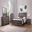 Armoire de chevet contemporaine à 4 tiroirs 1pc-53390635