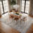 Abstract Block Linen Cream Indoor High-Low Area Rug-1969368594