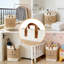 Sac de rangement pliable en tissu robuste - Organisateur de grande capacité permettant d'économiser de l'espace pour les vêtements, les jouets, les couvertures et les équipements sportifs