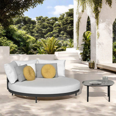 Nenu 2 - Person Patio Conversation Set with Cushions