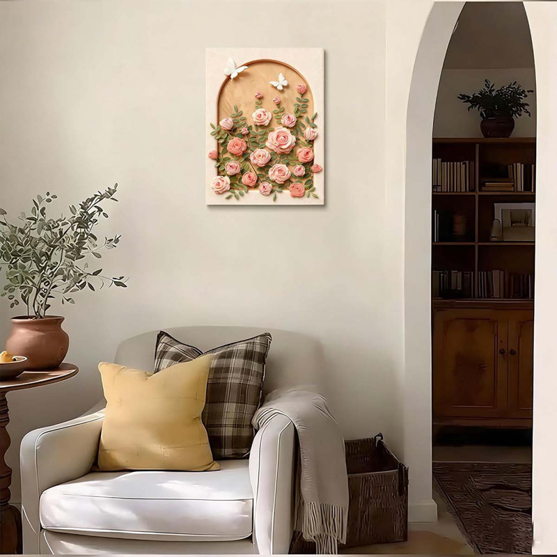 Wrapped Canvas Print, Brown, 40 cm H x 30 cm W