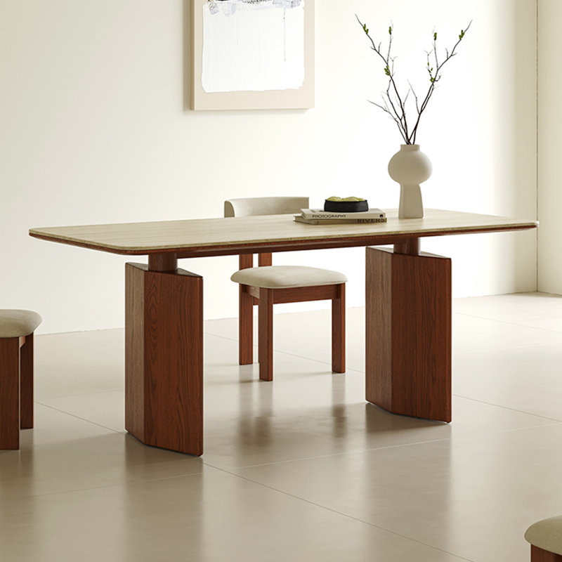 Ensemble de table de salle à manger Vintage, H 29,53 po x L 62,99 po x l 31,5 po