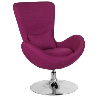 Chaise de réception pivotante avec siège incliné Marilo LeatherSoft - Siège d'invité
