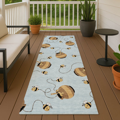 Tapis intérieur / extérieur lavable à la machine pour enfants Chantille ACN2650
