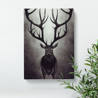 Portrait Of A Wild Stag No.1 - Wall Art