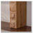 59.06" Rustic Geometric Relief Console Table