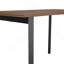 Bureau d'écriture, quatre pieds en acier