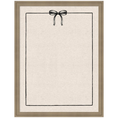 Tableau d'affichage en lin encadré en tissu