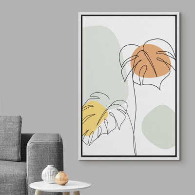 Floater Frame Graphic Art on Canvas