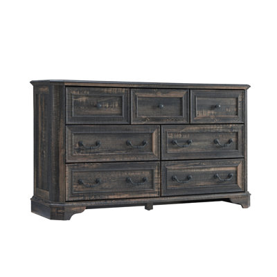 Armaan Vintage Farmhouse 7 Drawers Dresser