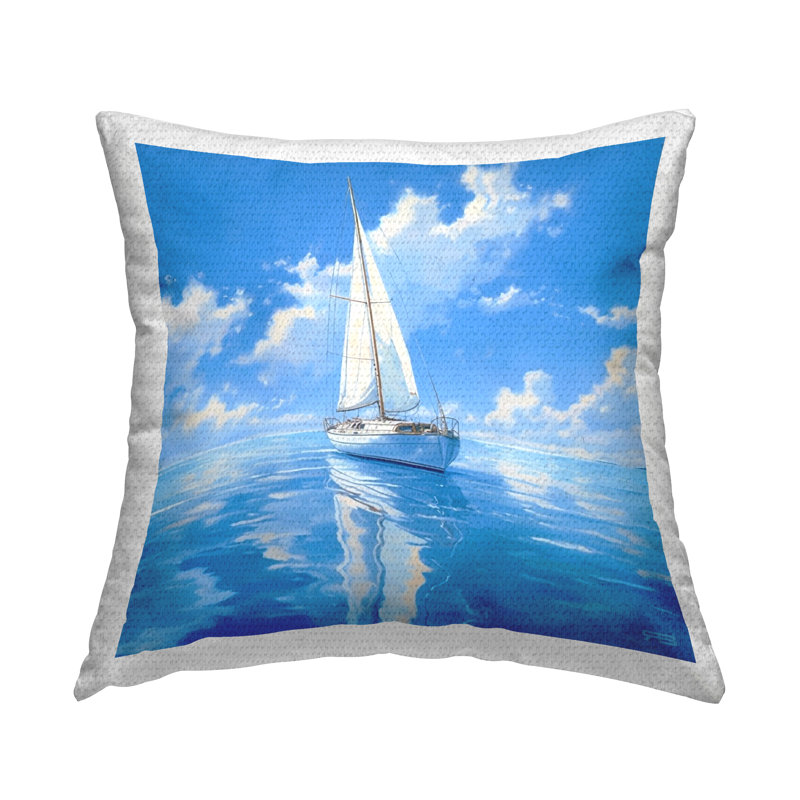 Abstract Outdoor Throw Pillow