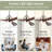 52" Ceiling Fan With Lights Remote Control