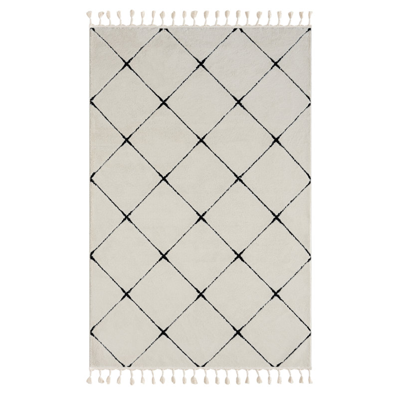 Illumina Tapis white Rug, Rectangle 160 x 230cm