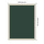 Tableau d'affichage en tissu encadré, 20 x 26, vert forêt, babillard pour l'organisation murale-1301914479