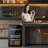 Antarctic Star 20.28"W 4.5 Cubic Feet 145 Cans Freestanding Beverage Refrigerator with Glass Door-93670130
