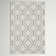 Tapis à motif géométrique blanc cassé / gris Alkire