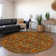 Premium Machine Washable Cerrito AMF564 Paprika Rug