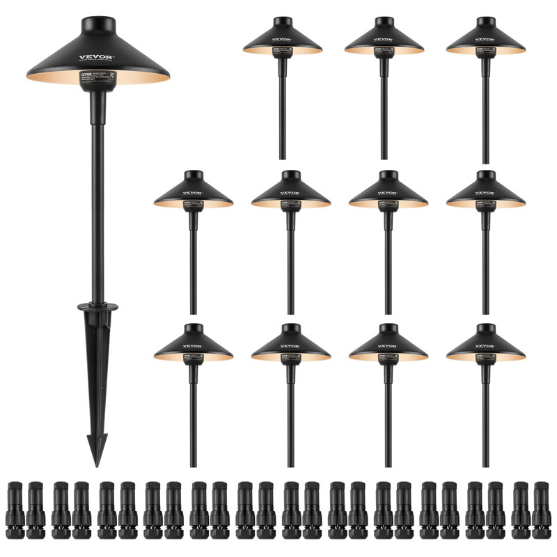 Lampe flottante d'extérieur à brancher 10 po