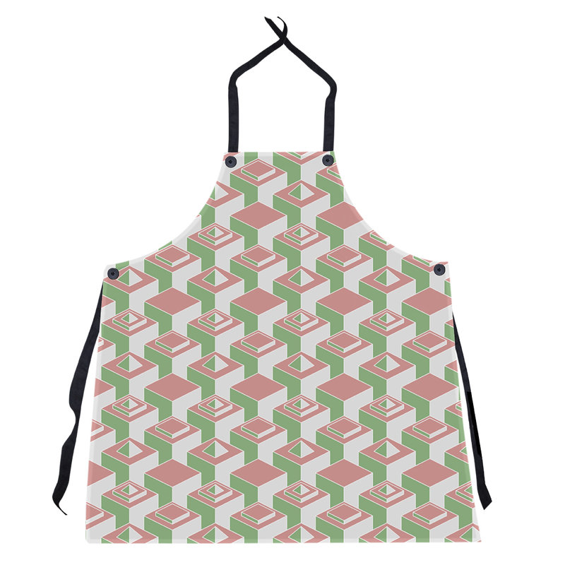 Tablier de gratte-ciels, Rouge/vert