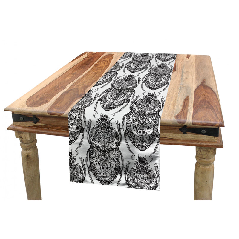 Geometric Table Runner, 90" x 16"