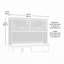 Tablette de rangement pour huche