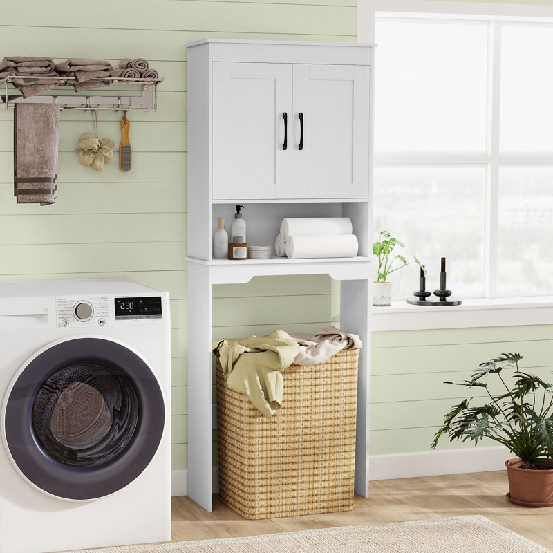 Rangement au-dessus de la toilette l 25 po x H 66 po x P 9 po