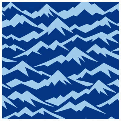 Blue Mountain Silhouette Comforter