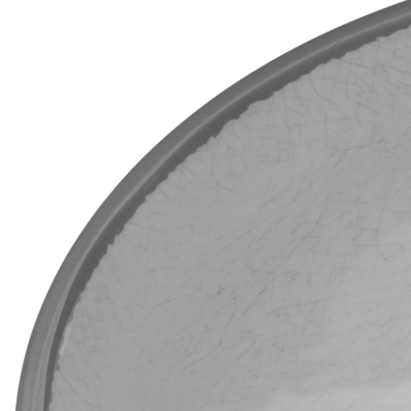 Assiette plate en mélamine 12,5" grésiller ca-mojave, Gris