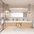 Cozy Design Tempered Glass Framed Wall-Mounted Bathroom Vanity Mirror-102799395-102799396-102799381
