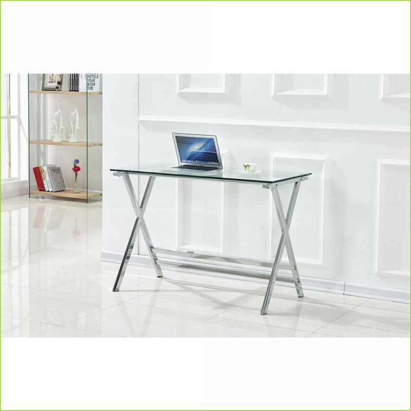 Table basse en verre trempé peu encombrant pour le salon, bords arrondis faciles à nettoyer