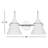 Salem 18" W 2-Light Dimmable Vanity Light with Reversible Mounting 