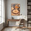 Art mural sur toile avec anneaux d'arbre-204566428