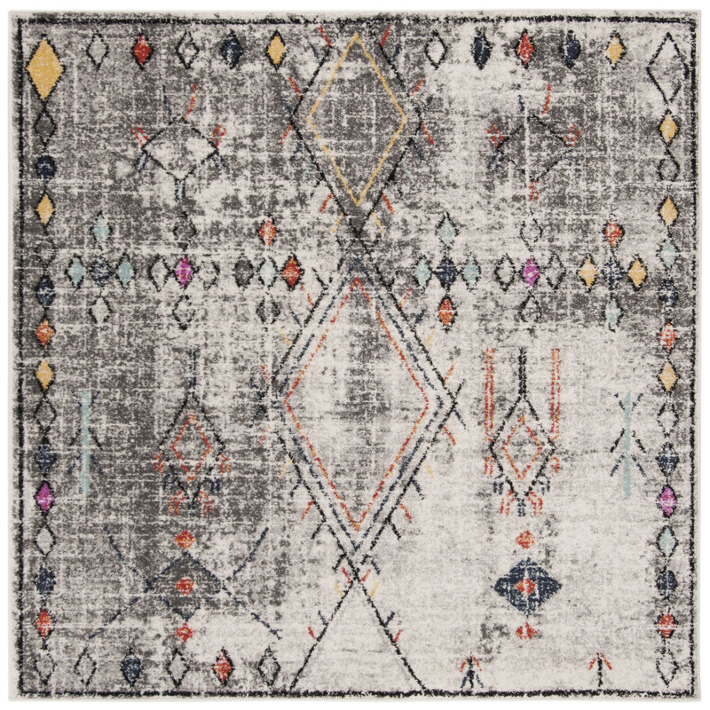 Muniz Performance Southwestern Rug, Square 6'