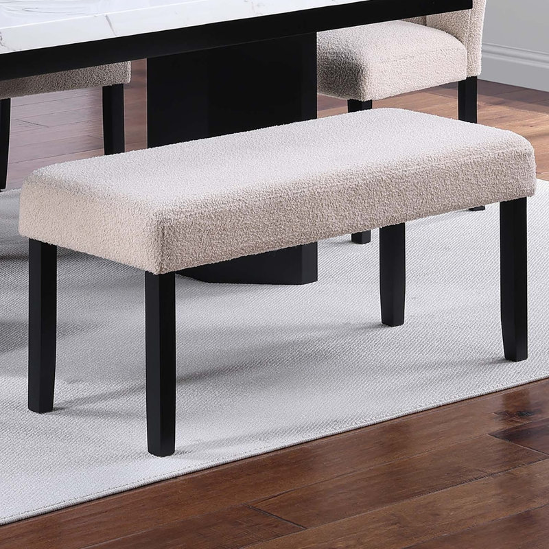 Banc de salle à manger rembourré Cialan