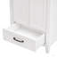 Meuble-lavabo 24 po avec lavabo, meuble-lavabo avec tiroir et portes, bois massif et panneau de fibres à densité moyenne 24 po