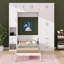 Lit escamotable avec rangement et garde-robe-2035522501