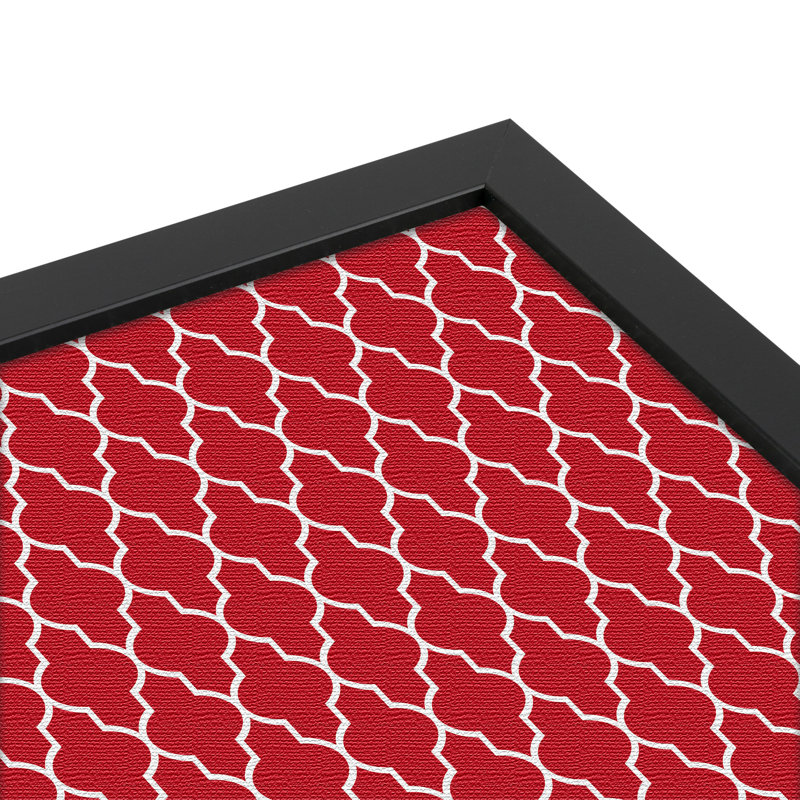 Babillard Pin Cork Pinpix, 20" x 30", Rouge