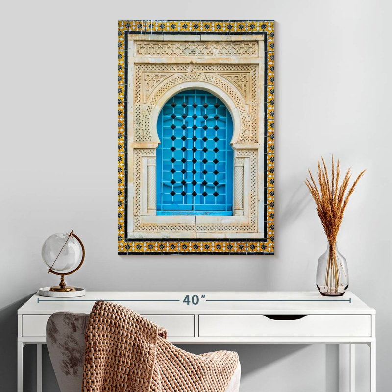 Lilie Tunisian Window, 30" H x 20" W
