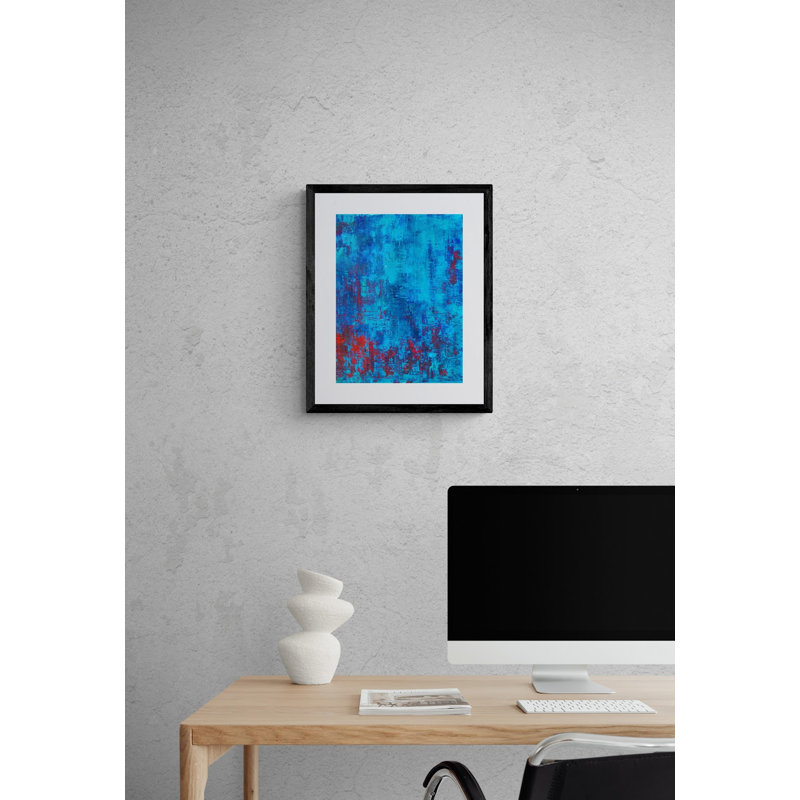 Waterfall Print by Drew Gaffney, 21.25" H x 17.25" W x 0.875" D
