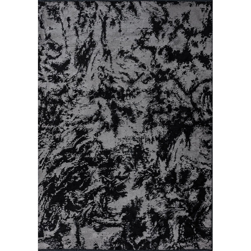 Rapture Abstract Area Rug, Square 9'10"