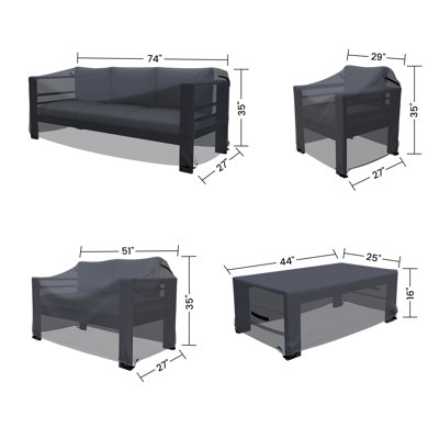Alturas Searl Outdoor Seating Group Cover