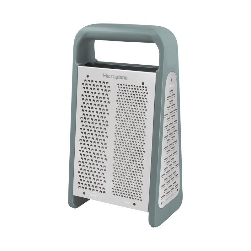 Microplane Box Grater PureCut - Eucalyptus Green
