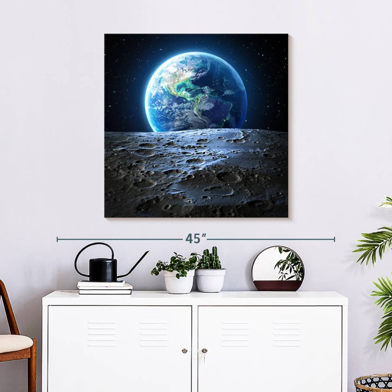 Arney Earth From Moon