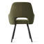 Ensemble de 4 chaises de salle à manger rembourrées en tissu-913671033