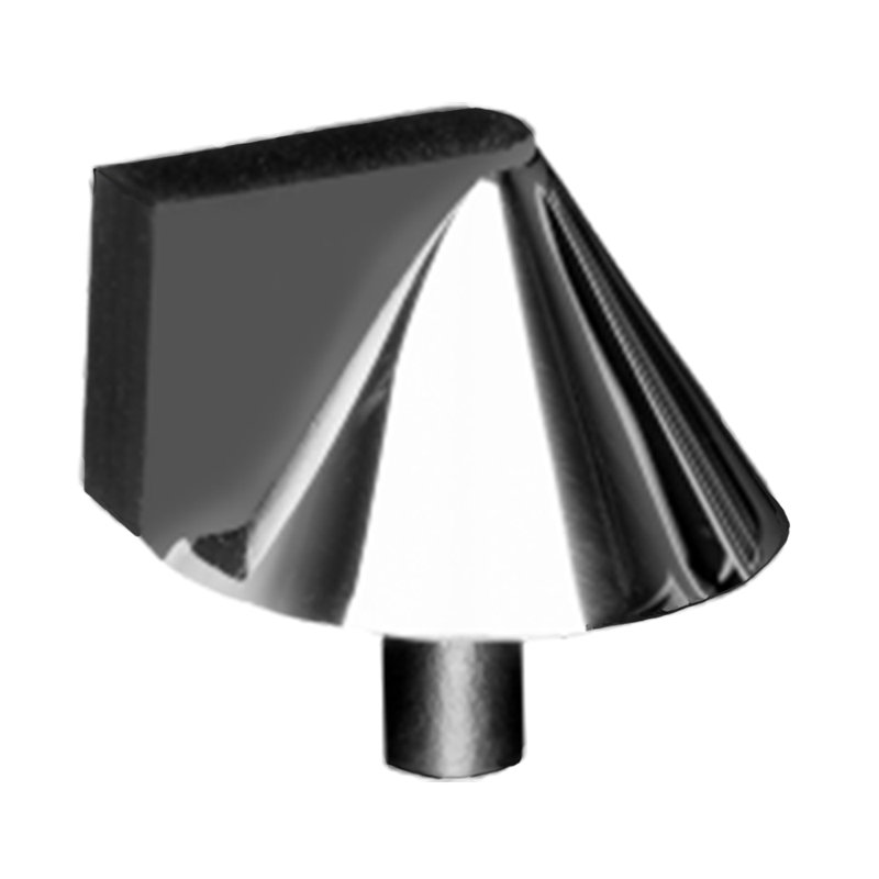 Stainless Steel Floor Mount Stop, Polish