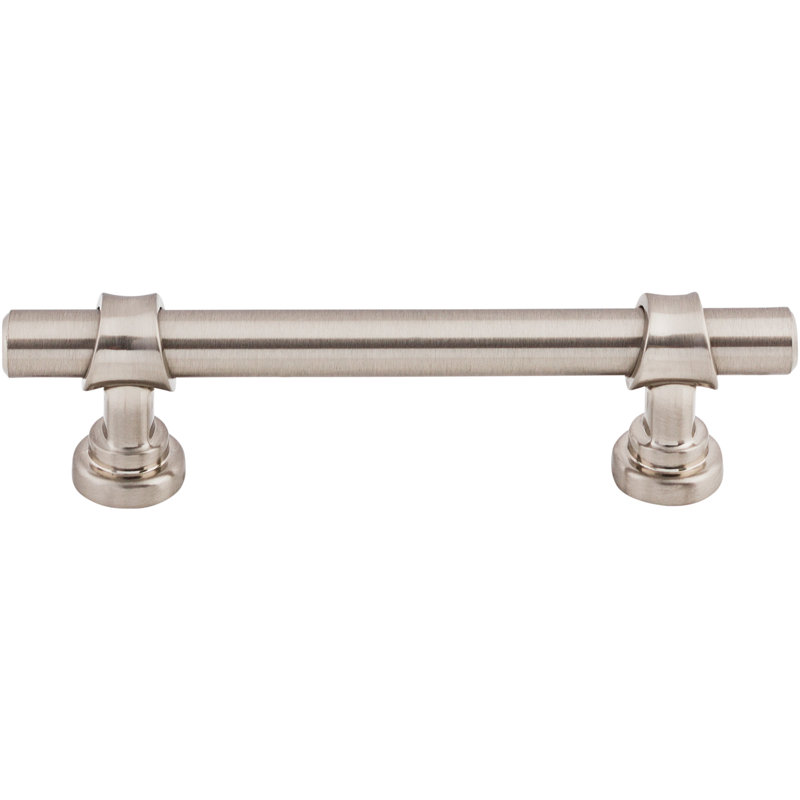 Bit Bar Pull, Brushed Satin Nickel, 3 3/4" Center to Center