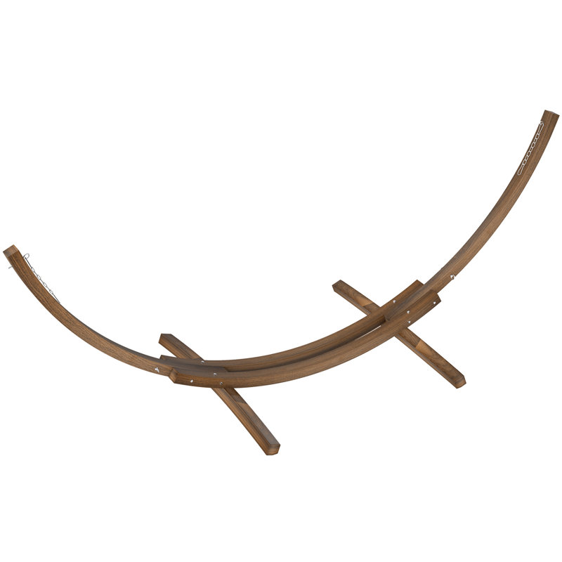 Wood Standard Hammock Stand, Brown