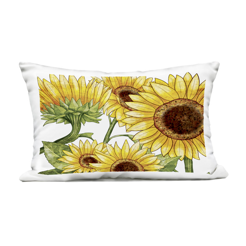 Coussin Rustic Bloom Sunflowers