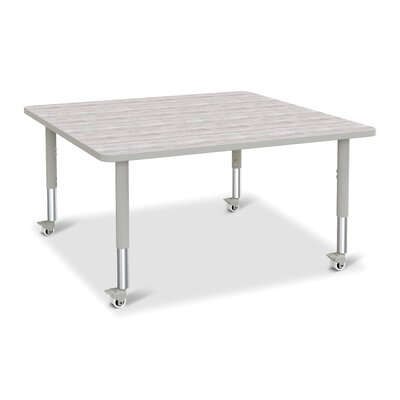 Berries® Adjustable Height Square -Student Activity Table -  Jonti-Craft, 6418JCM450